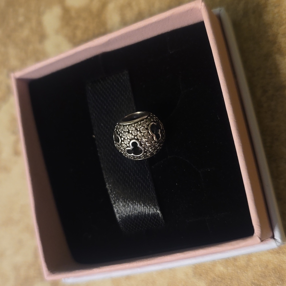 Pandora Silver Crescent Moon Charm